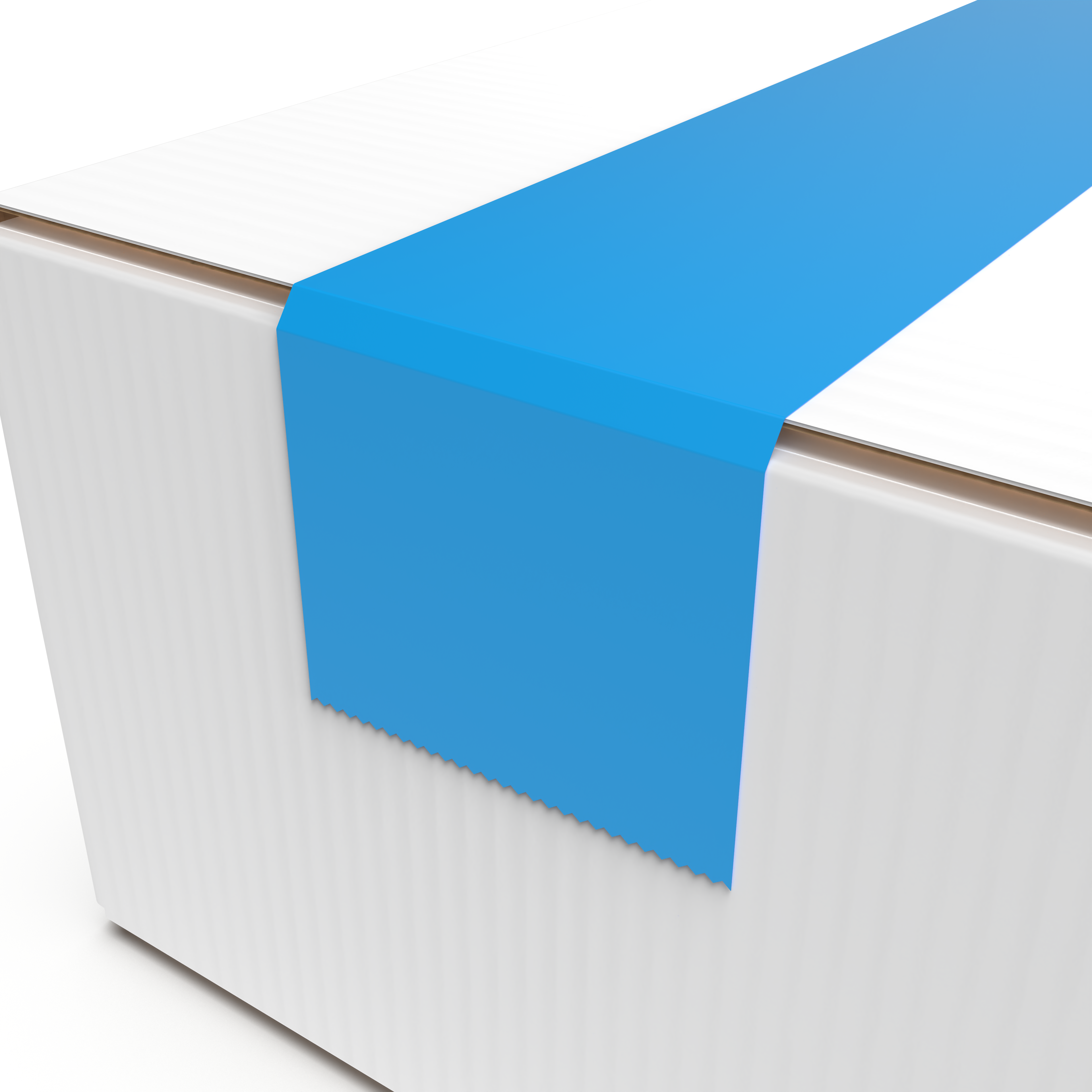 Tape Overhang Illustration